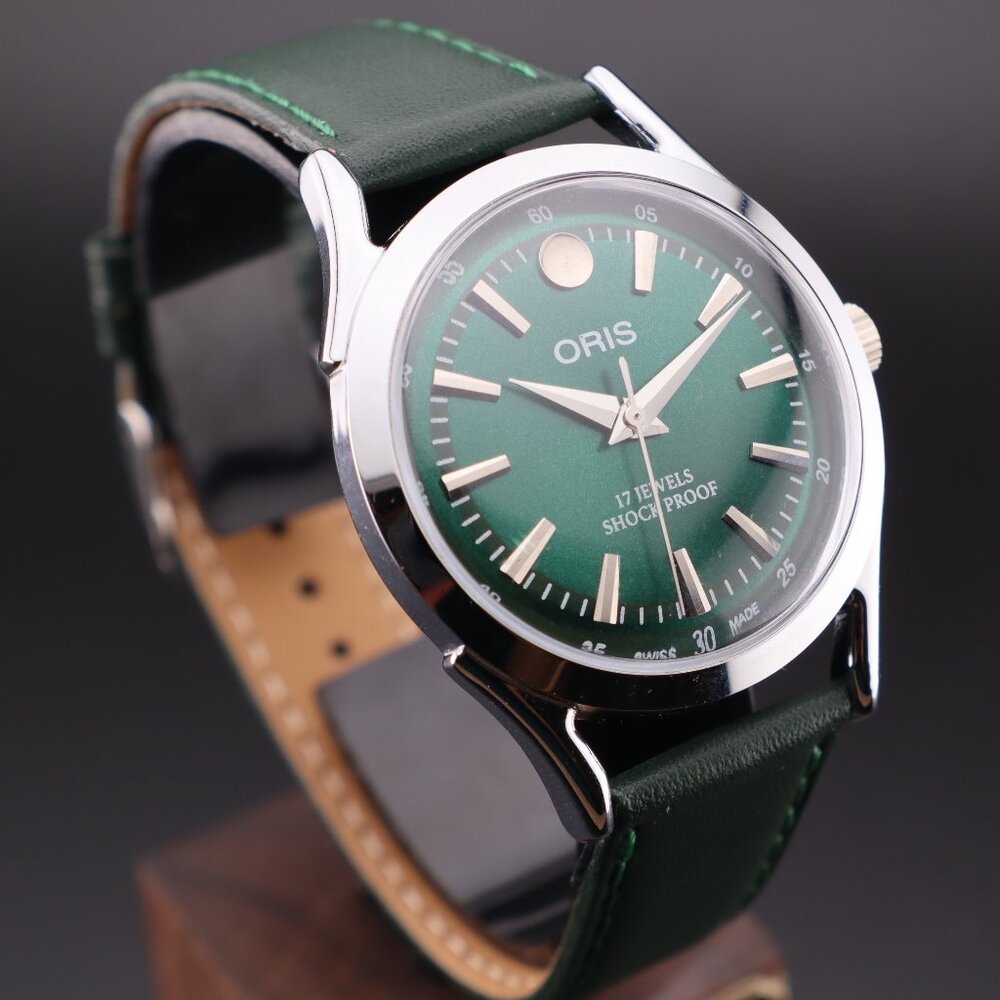 Oris Vintage Swiss 17 Jewels Hand-Wound Mechanical Men's Watch - FREE SHIPPING